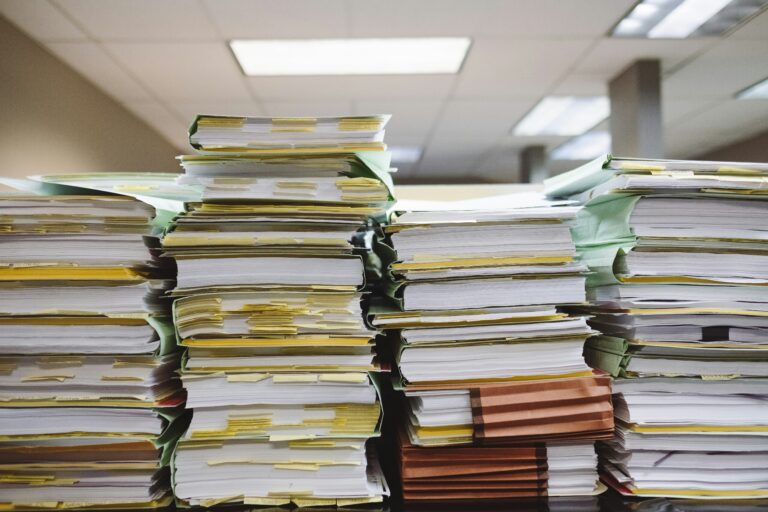 Business documents and files for import and export requirements